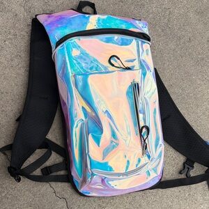 Amazon Iridescent Backpack with Black Accents